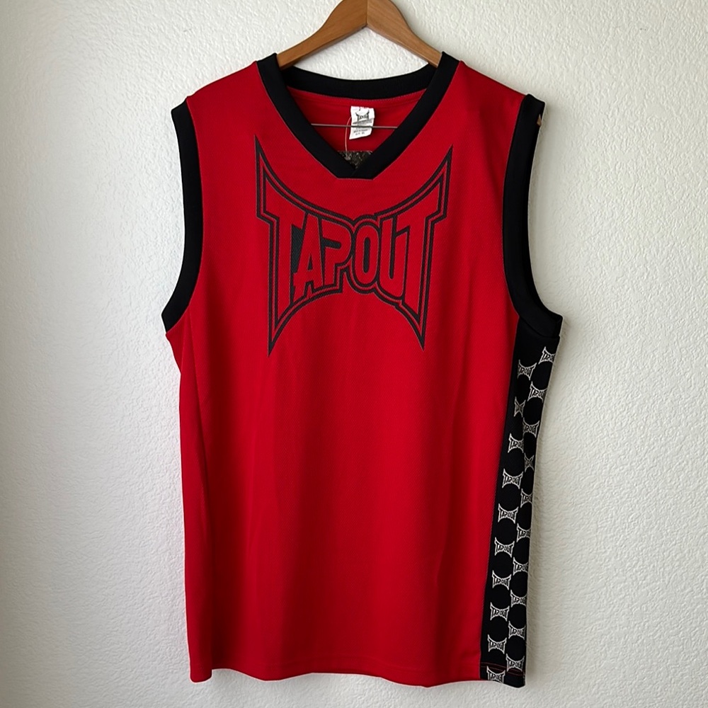 TAPOUT Red Jersey Shirt